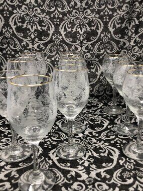Arby’s Christmas Winter Wonderland Libbey / Lynn’s China Wine Glasses – Set of 1